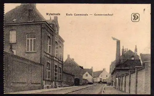 61134 AK Wytschaete Ecole Comunale Gemeenteschool 1916 Wijtschate Westflandern