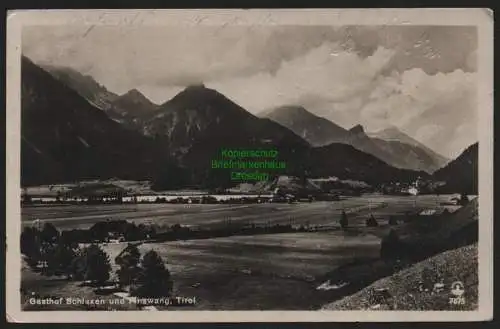 51927 AK Schluxen Pinswang Tirol Fotokarte 1929 Reutte