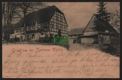 51864 AK Zschoner Mühle Zschonermühle 1899 Zschonergrund