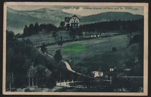 51950 AK Hain im Riesengebirge 1928 Goldene Aussicht Sturmhaube