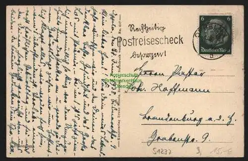 51237 AK Oppeln 1938 Reichsbahndirektion