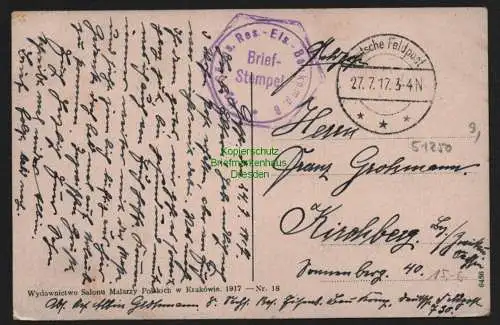 51250 AK Lwiw Lemberg Halicki Platz Walowagasse Feldpost 1917