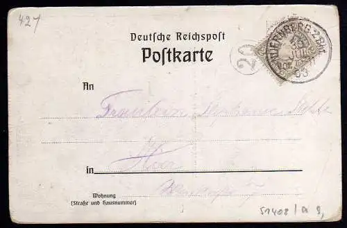 51408 AK Julius Einödshofer in seinem Arbeitszimmer Nürnberg 1903