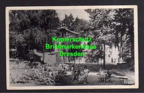 114828 AK Dresden um 1940 Ferienheim Wachberg Wachwitzgrund 84