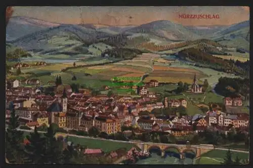 51829 AK Mürzzuschlag Steiermark Österreich um 1925