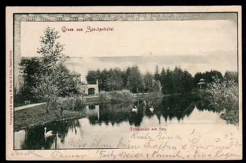 28965 AK Speckenbüttel Trinkhalle am See 1901 Bremen