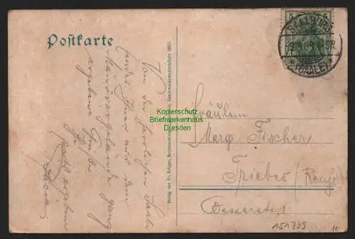 151339 AK Saalburg Saale 1908