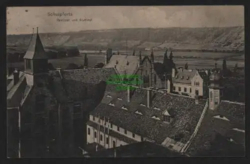 150990 Ansichtskarte Schulpforta Kr. Naumburg 1910 Rektorat und Alumnat