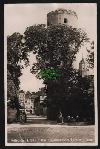 150668 AK Patschkau Paczkow i. Schlesien Am Frankensteiner Torturm 1939