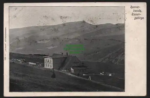149886 Ansichtskarte Riesengebirge Rennerbaude um 1900