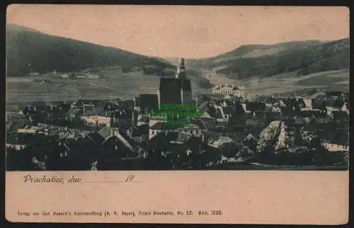 149315 AK Prachatice Prachatitz Panorama um 1905