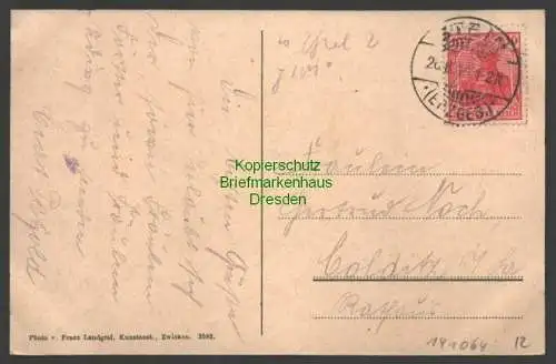 141064 AK Schloss Hartenstein Sächs. Erzgebirge 1919