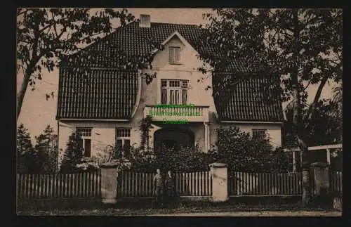136342 AK Pansdorf Ratekau bei Kiel 1921 Wohnhaus Verlag Feddern Ahrensbök