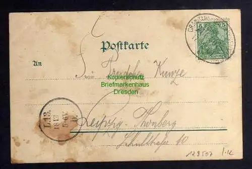 129507 AK Ober- und Unterwiesenthal 1901