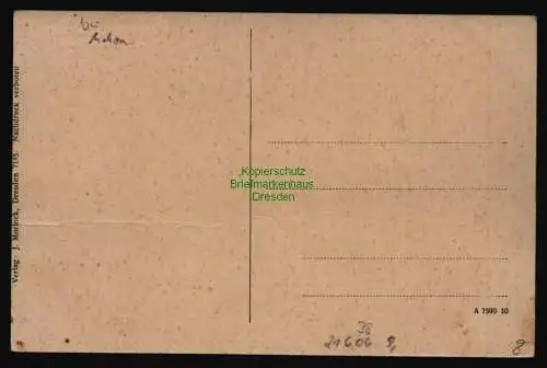 21638 AK Landberg bei Mohorn 1911  Verlag Morlock Dresden 7185