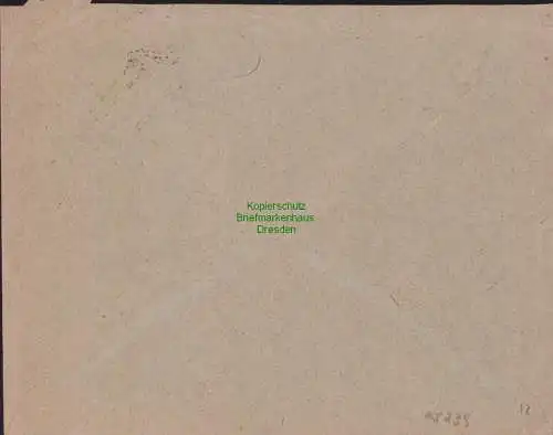 B15239 DR Brief Voerde Kr. Schwelm Gebühr bezahlt 1923 nach Ronsdorf