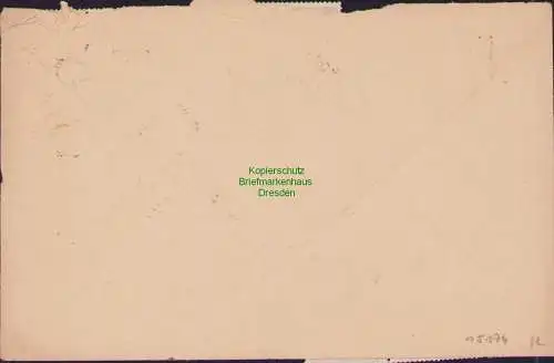 B15174 SBZ Brief Zehnfach Währungsreform Schellerhau über Kipsdorf 26.6.48 1948