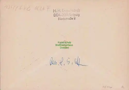 B15140 DDR FDC 1967 Block 27 150. Geburtstag von Karl Marx