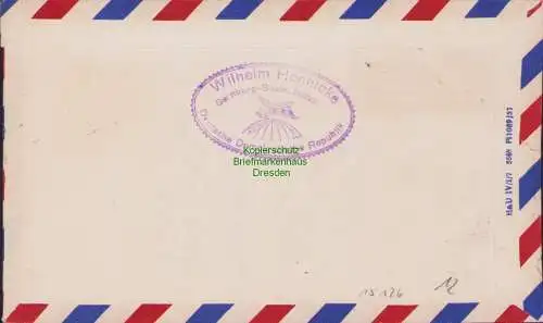 B15126 Brief DDR 1957 Mit Luftpost CSA Eröffnungsflug Prag - London