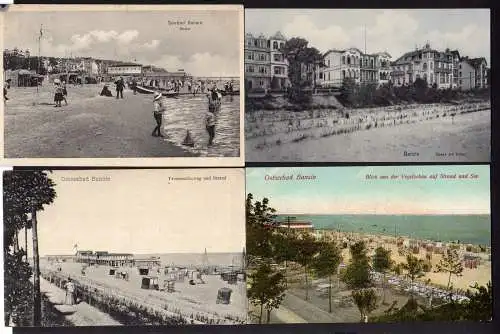 69348 4 AK Ostseebad Bansin Strand Villen 1911 Promenadenweg 1909