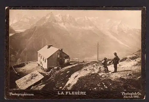 50898 AK Chamonix-Mont-Blanc um 1895 La Flegere Photographicum Photoglob Zürich