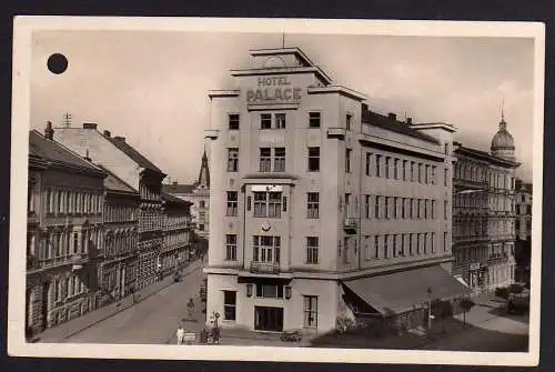 50758 AK Olmütz Olomuc Hotel palace 1945