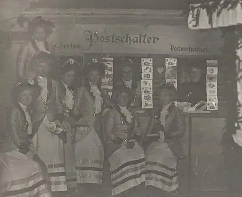 21487 AK Döbeln Lukasbude Albertfest 1910 Fasching, gelaufen ,   Verlag ohne