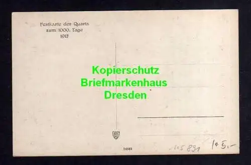 115891 Ansichtskarte Dresden Strehlen Friedrich August Seminar 1917 Künstlerkarte