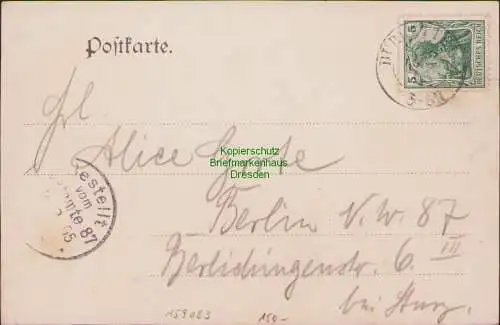 159083 AK Kamerun Dürrlettel Bahnhof Gasthof 1905 Kr. Meseritz Posen Brandenburg