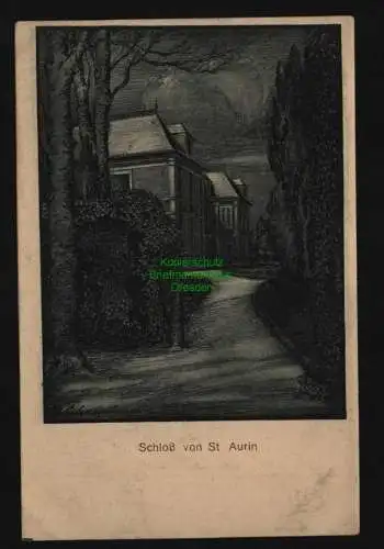 134425 AK St. Aurin Schloss 1915 Feldpost