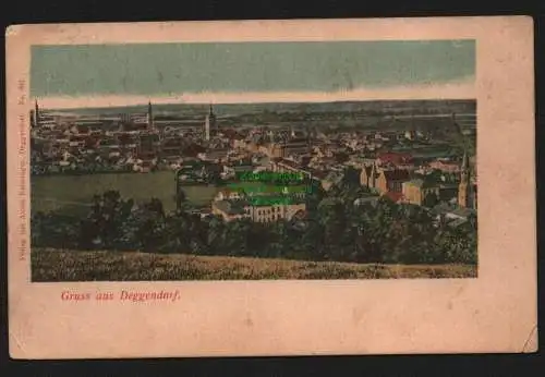 134394 AK Deggendorf um 1900 Verlag Anton Reissinger verwendet 1915 Feldpost