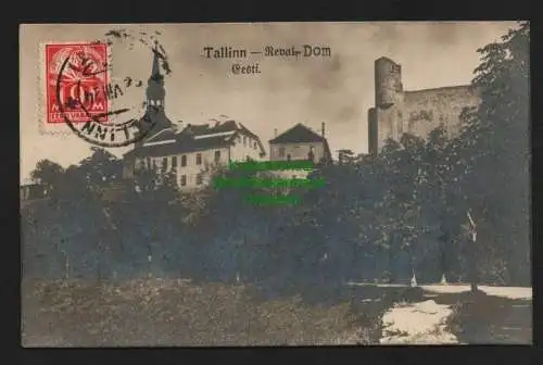 132983 AK Tallinn Reval Dom 1924  Estland Eesti Fotokarte