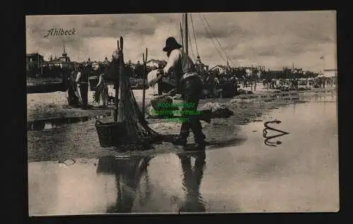 134049 AK Ostseebad Ahlbeck Fischer Seemann um 1910