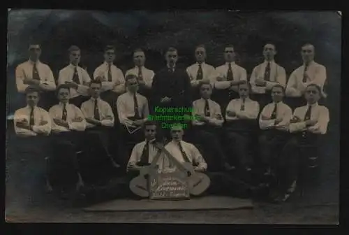 132653 AK Solingen Wald Rheinland Eigen Mundharmonika Verein Harmonie um 1920