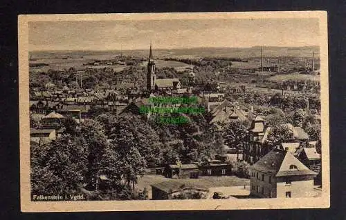 132617 Ansichtskarte Falkenstein Vogtland um 1940