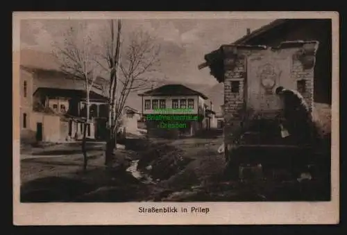 132743 AK Prilep ??????Mazedonien Straße um 1925