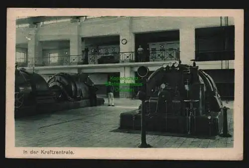 132751 Ansichtskarte Liegnitz Bergbau Dynamomaschine 1925 Unser Oberschlesien