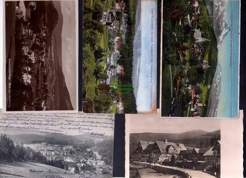 131258 5 AK Krummhübel Riesengebirge 1915 1926 Hotel Preussischer Hof Bergschloß