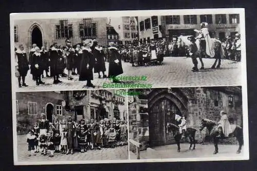 131041 AK Dinkelsbühl Kinderzeche 1932 Fotokarte