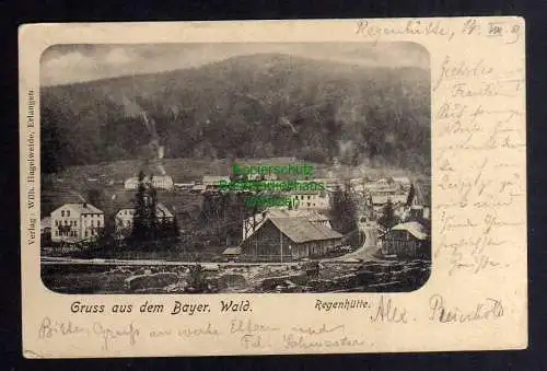 131077 AK Regenhütte Bayr. Wald 1903