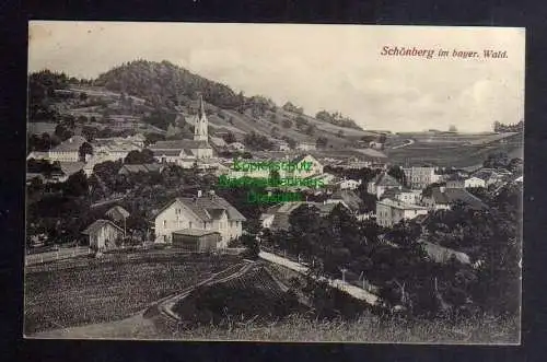 131078 AK Schönberg im Bayr. Wald 1919