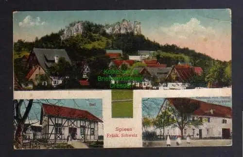 127653 AK Spiess Fränkische Schweiz um 1915 Gasthaus Georg Hopfengärtner