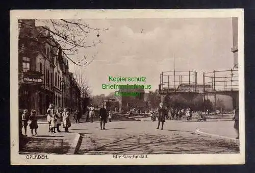 127739 AK Opladen Leverkusen Alte Gasanstalt 1919