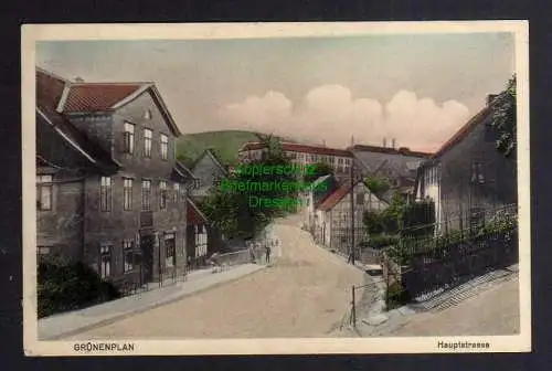 125699 AK Grünenplan Hauptstraße 1917 Feldpost