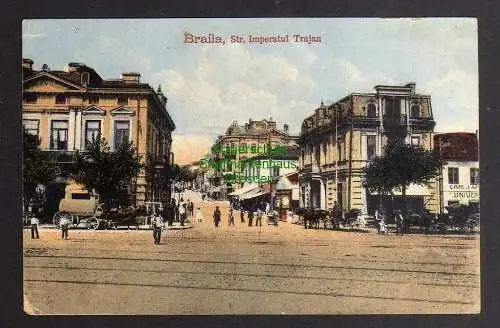 124824 AK Braila Sta. Imperatul Trajan 1918 Feldpost