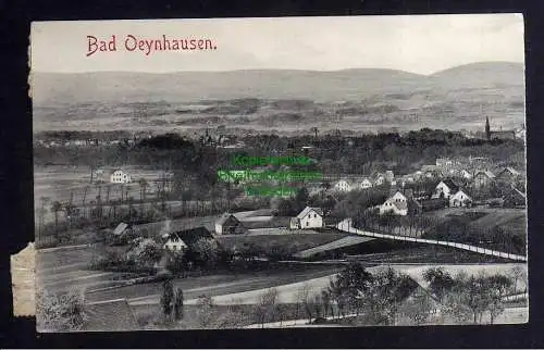 124777 AK Bad Oeynhausen Panorama 1907