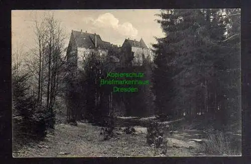 124835 AK Schloss Rheinsberg Amtsh. Meissen 1910 Bobritzschtal