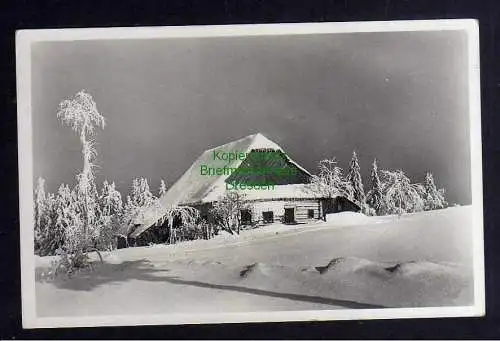 124501 AK Brezova nad Svitavou Brüsau 1942 Feldpost Winterbild