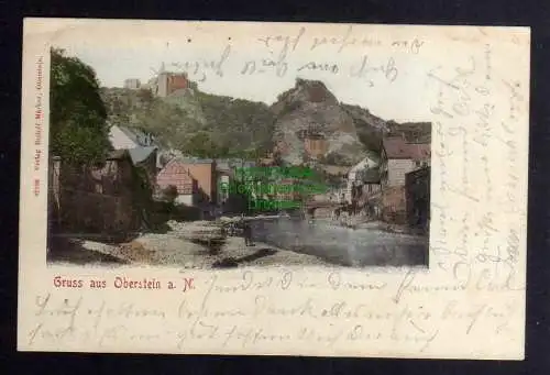 124357 AK Oberstein am Neckar 1906 Idar-Oberstein