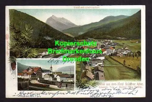 119126 AK Scharnitz Tirol 1902 Hotel Pension Goldener Adler